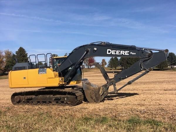 Yellow Excavator 