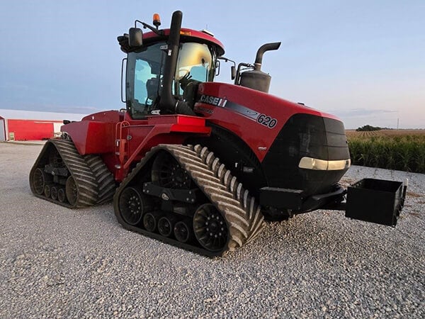 Case IH Red Track Wheeled Tractor